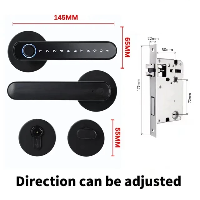 Serrure intelligente pour les chambres