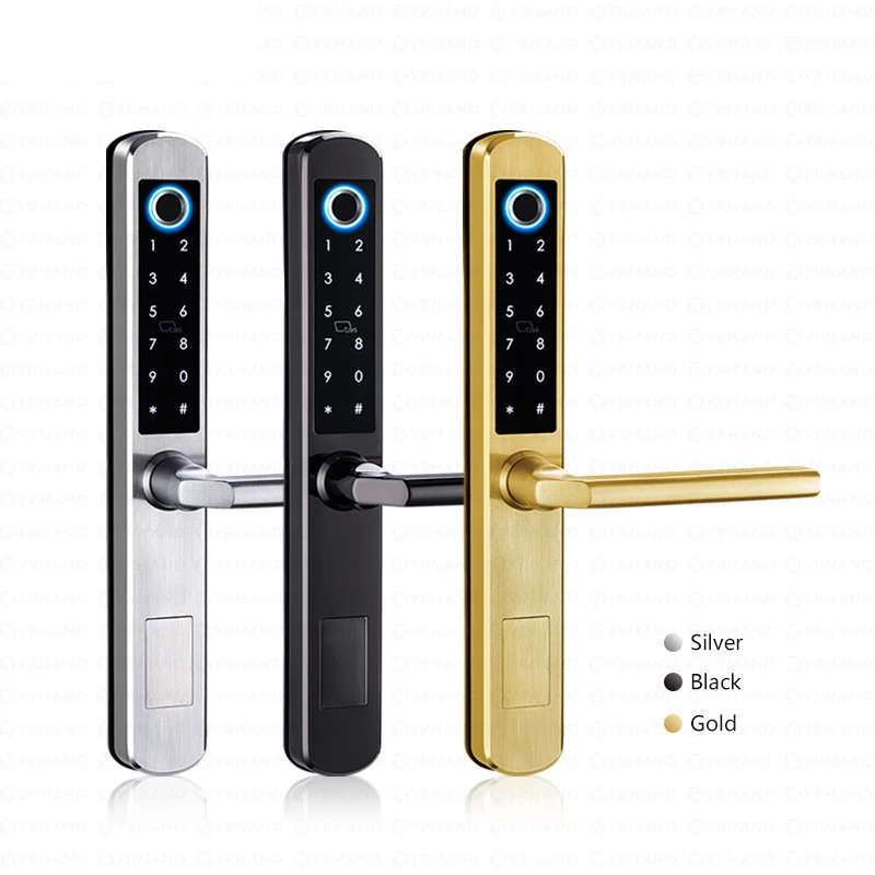 Serrure intelligente Wifi slim en inox
