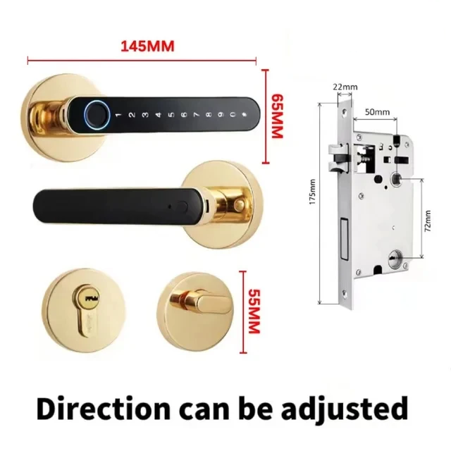 Serrure intelligente pour les chambres