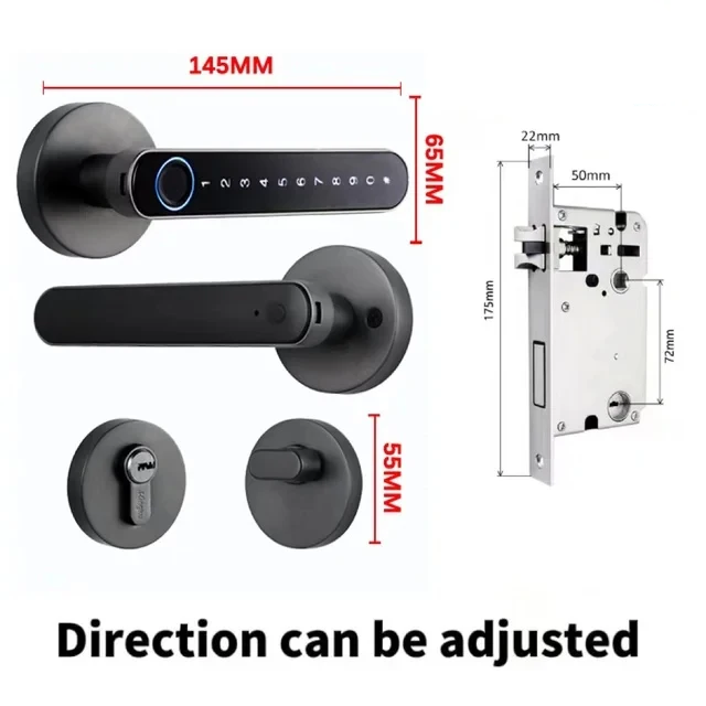 Serrure intelligente pour les chambres