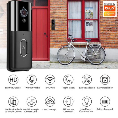 Videophone Connecté HD Pour porte Extérieure