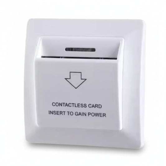 Interrupteur de carte d’hôtel intelligent pour gestion d’énergie et domotique au Maroc, idéal pour hôtels et locations à Rabat, Casablanca, Marrakech, Agadir, Tanger, Fès et Meknès.